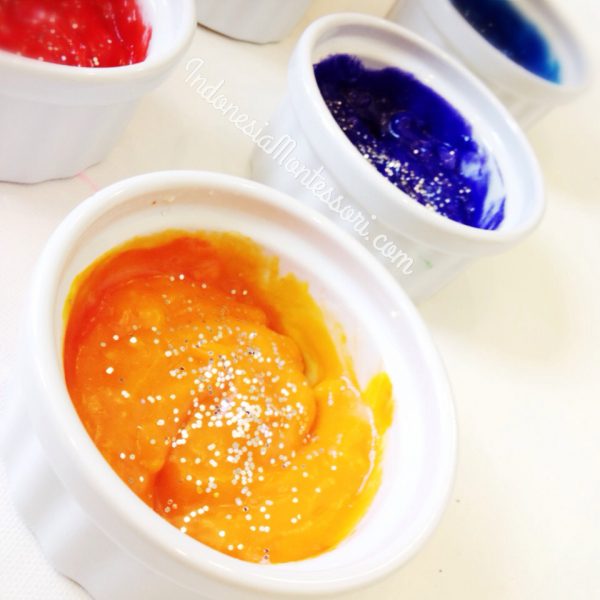 DIY Edible Paint for Babies