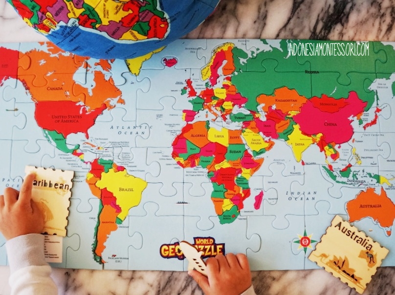 belajar main puzzle geografi