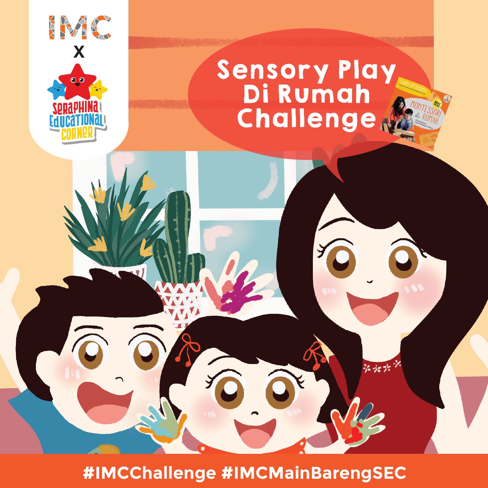 sensory play challenge IMC