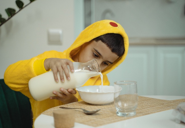 ide milk experiments